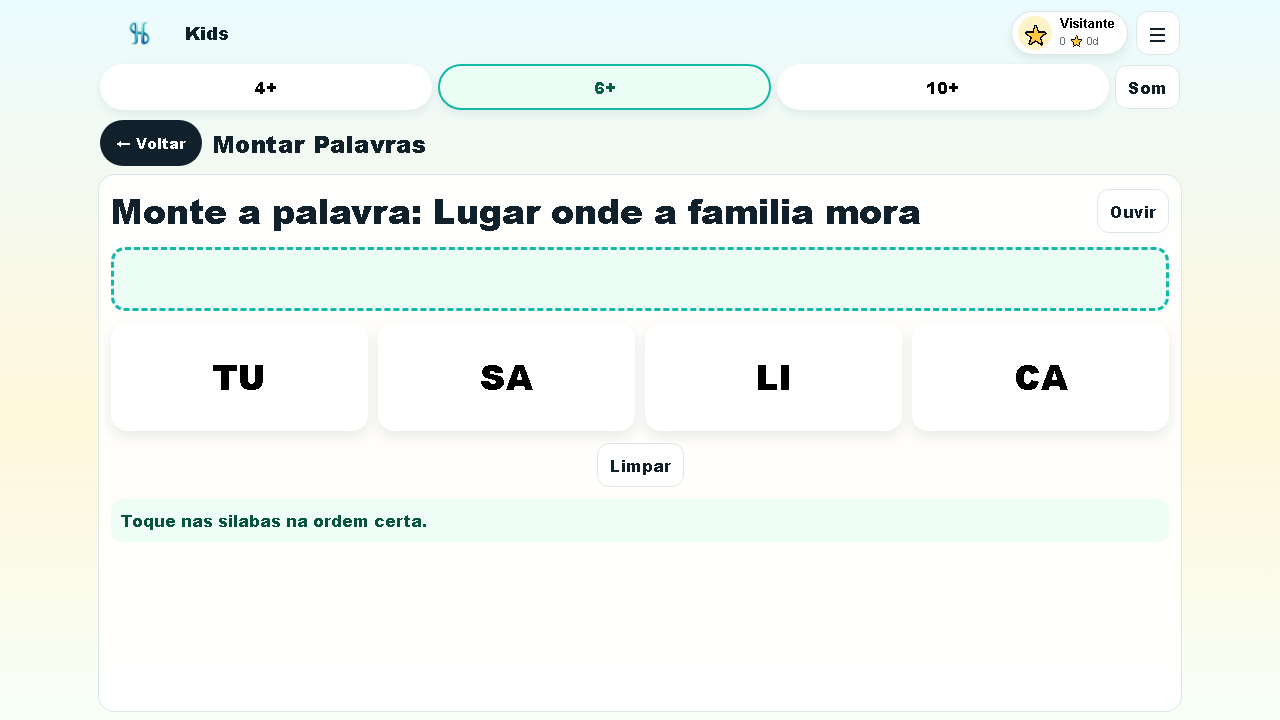 Montar Palavras