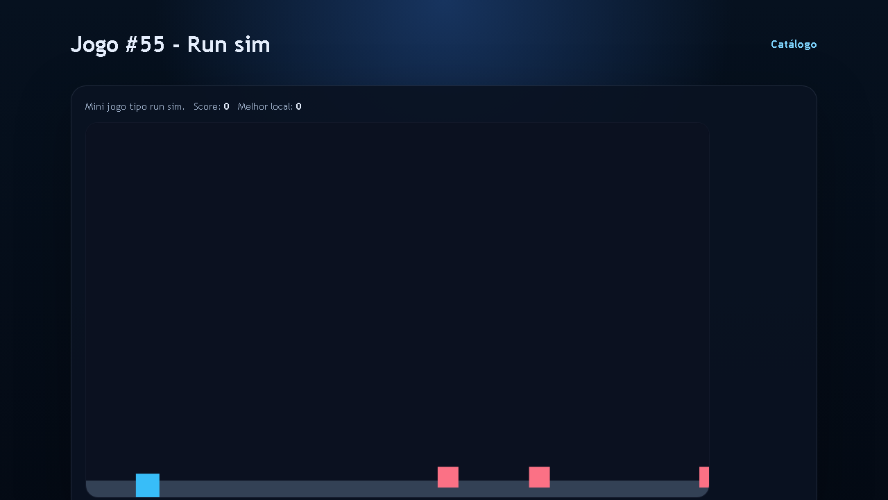 Jogo #55 - Run sim